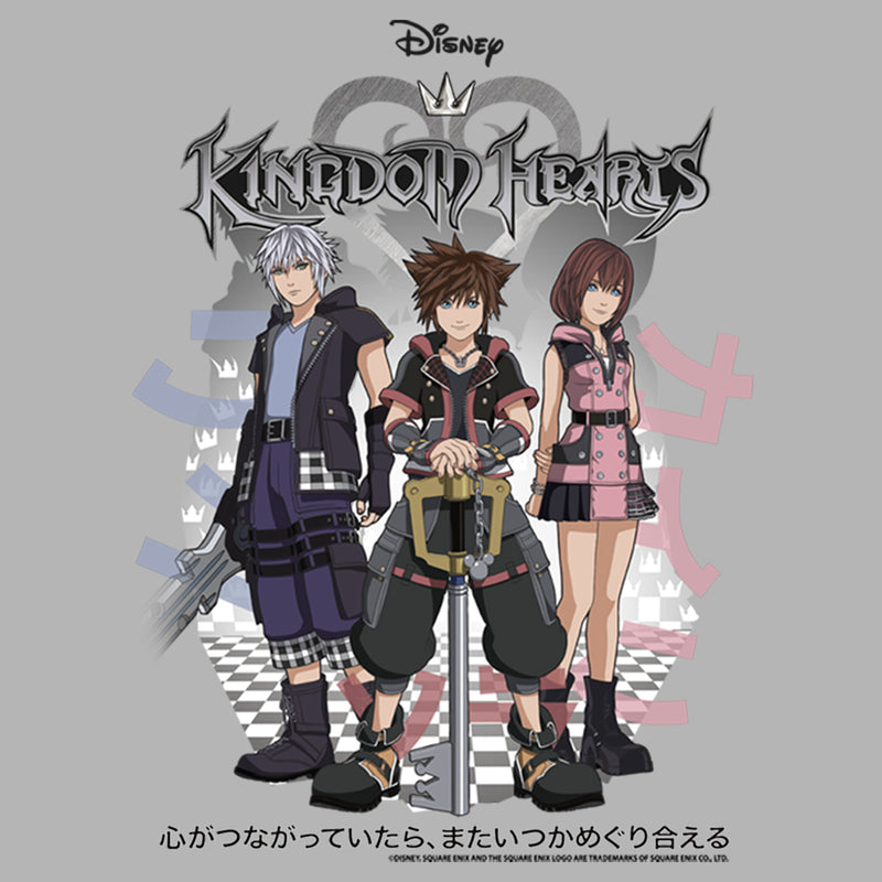 Men's Kingdom Hearts 3 Hero Group Shot Long Sleeve Shirt