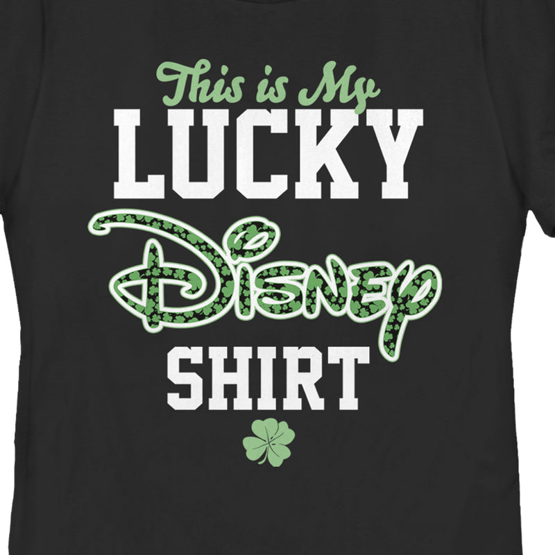 Women's Disney St. Patrick's Day This is my Lucky Disney Shirt T-Shirt