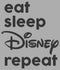Boy's Disney Eat Sleep Repeat T-Shirt