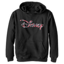 Boy's Disney Red Camo Logo Pull Over Hoodie