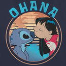 Women's Lilo & Stitch Ohana and a Kiss T-Shirt