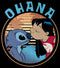 Boy's Lilo & Stitch Ohana and a Kiss Pull Over Hoodie