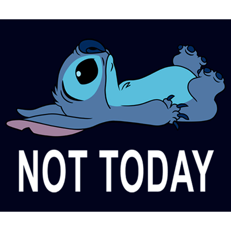 Junior's Lilo & Stitch Not Today T-Shirt