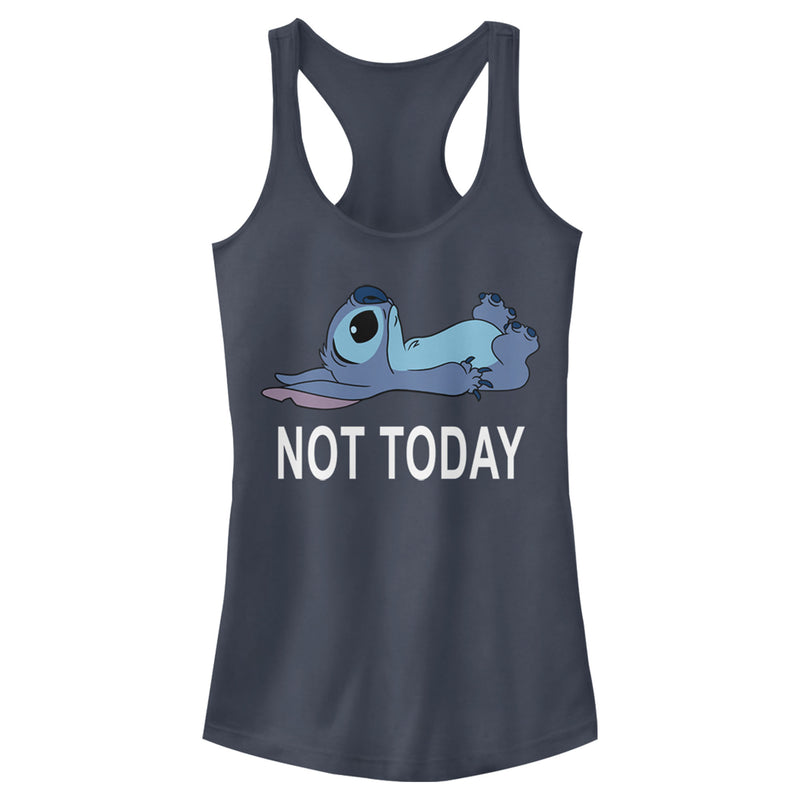 Junior's Lilo & Stitch Not Today Racerback Tank Top