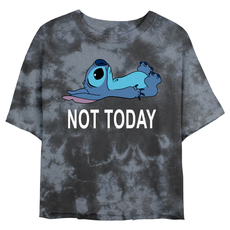 Junior's Lilo & Stitch Not Today T-Shirt