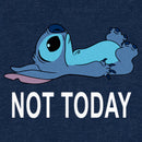 Junior's Lilo & Stitch Not Today Sweatshirt