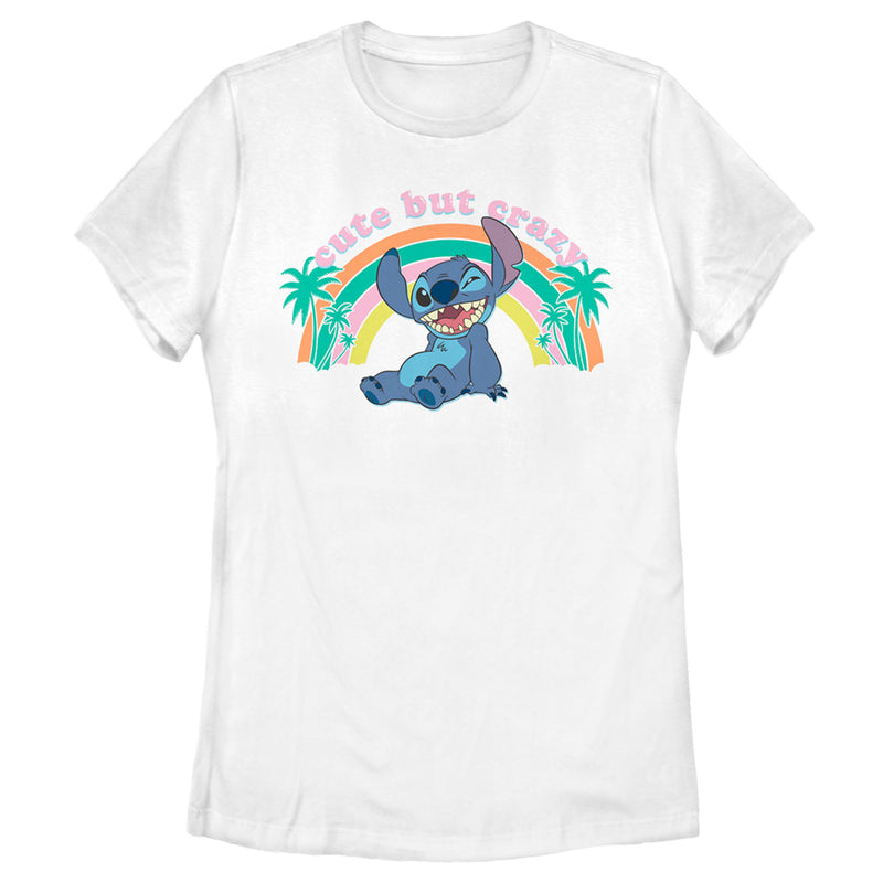 Women's Lilo & Stitch Cute But Crazy T-Shirt