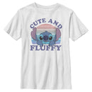Boy's Lilo & Stitch Cute and Fluffy T-Shirt