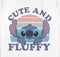 Women's Lilo & Stitch Cute and Fluffy T-Shirt