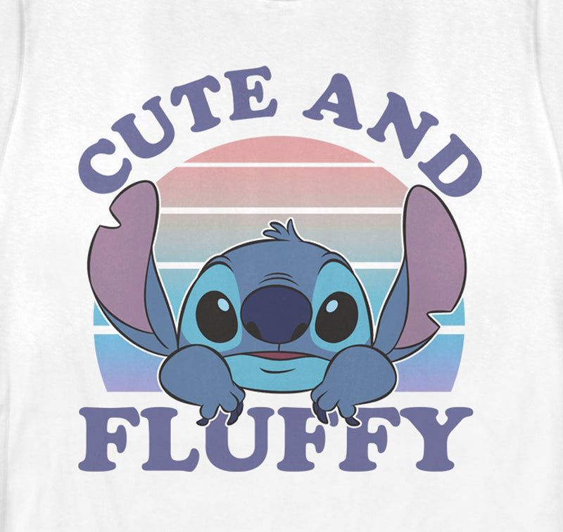 Women's Lilo & Stitch Cute and Fluffy T-Shirt