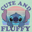 Girl's Lilo & Stitch Cute and Fluffy T-Shirt