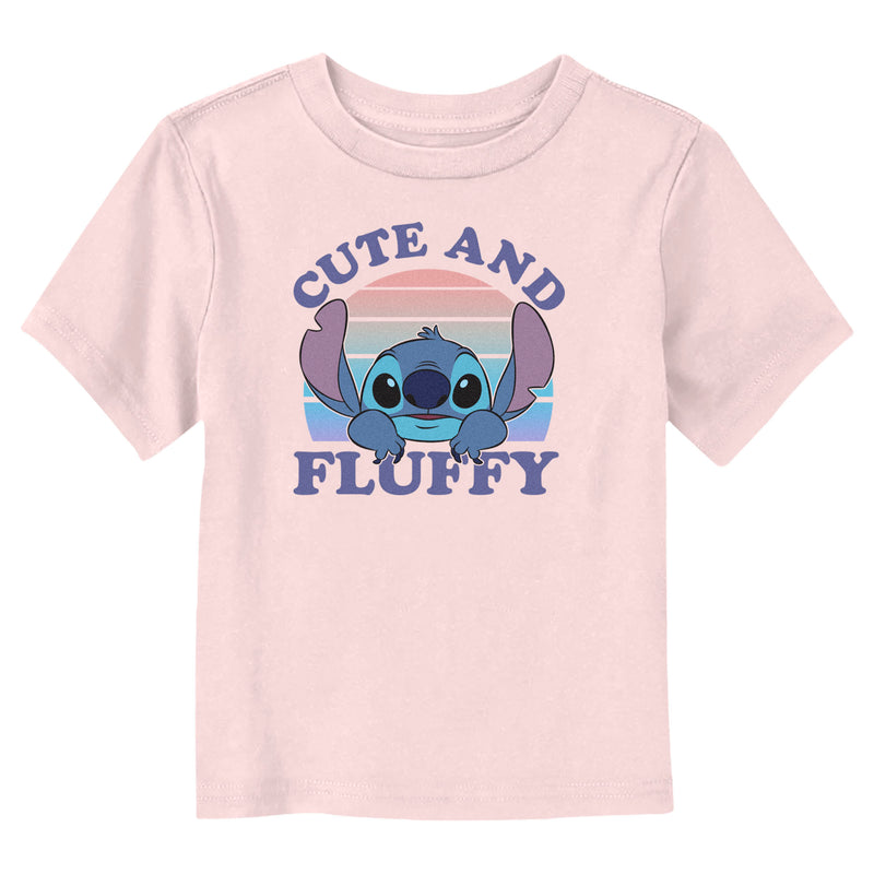 Toddler's Lilo & Stitch Cute and Fluffy Sunset T-Shirt