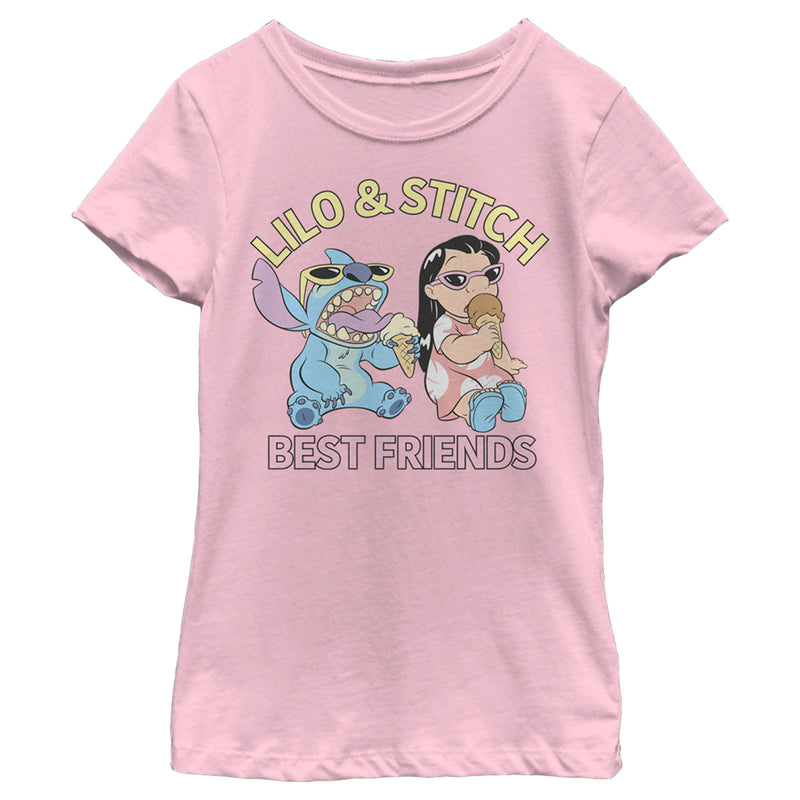 Girl's Lilo & Stitch Best Friends T-Shirt