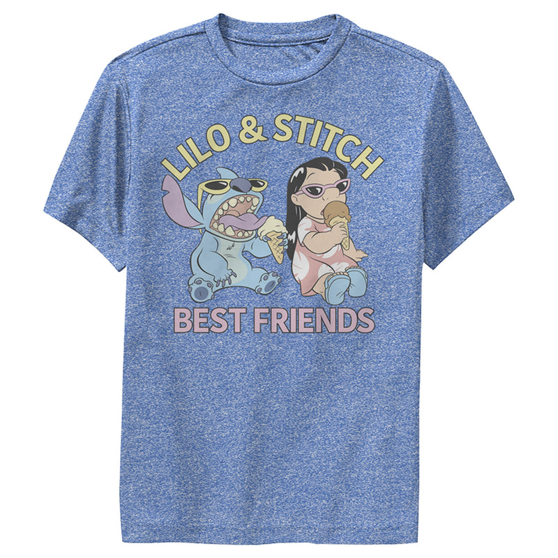 Boy's Lilo & Stitch Ice Cream & Best Friends Performance Tee