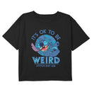 Girl's Lilo & Stitch It’s Ok to Be Weird T-Shirt