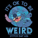 Girl's Lilo & Stitch It’s Ok to Be Weird T-Shirt