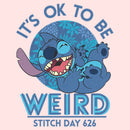 Toddler's Lilo & Stitch It’s Ok to Be Weird Motto T-Shirt