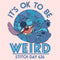 Toddler's Lilo & Stitch It’s Ok to Be Weird Motto T-Shirt