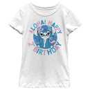 Girl's Lilo & Stitch Aloha! Happy 2nd Birthday T-Shirt