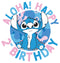 Girl's Lilo & Stitch Aloha! Happy 2nd Birthday T-Shirt