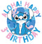 Girl's Lilo & Stitch Aloha! Happy 3rd Birthday T-Shirt