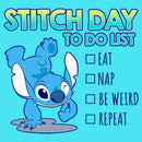 Girl's Lilo & Stitch To Do Check List T-Shirt