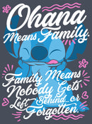 Women's Lilo & Stitch Ohana Means Family Racerback Tank Top