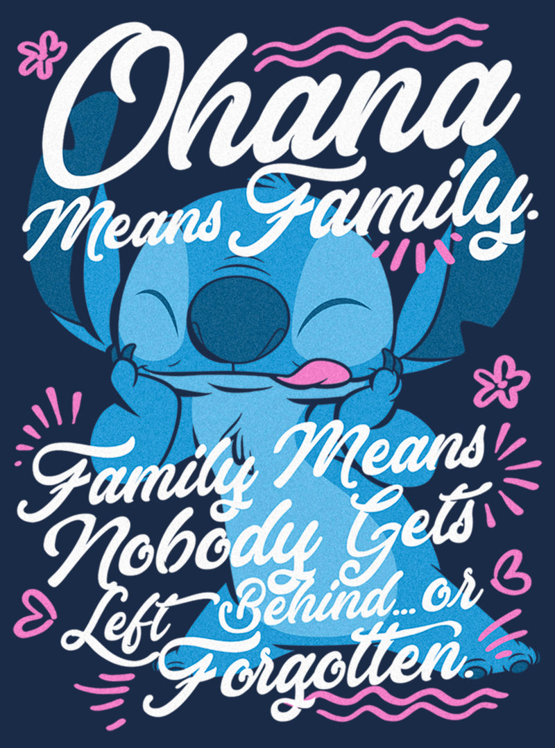 Men's Lilo & Stitch Ohana Means Family T-Shirt