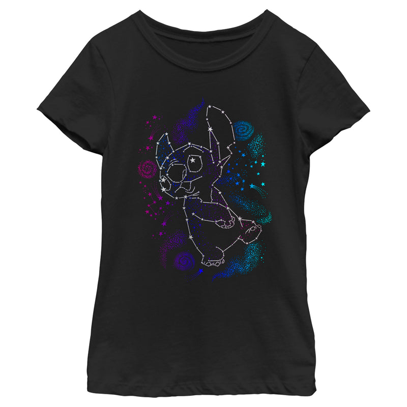 Girl's Lilo & Stitch Constellation of Stitch T-Shirt