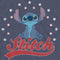 Men's Lilo & Stitch Red, White, and Blue Stars Tank Top