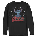 Men's Lilo & Stitch Red, White, and Blue Stars Sweatshirt