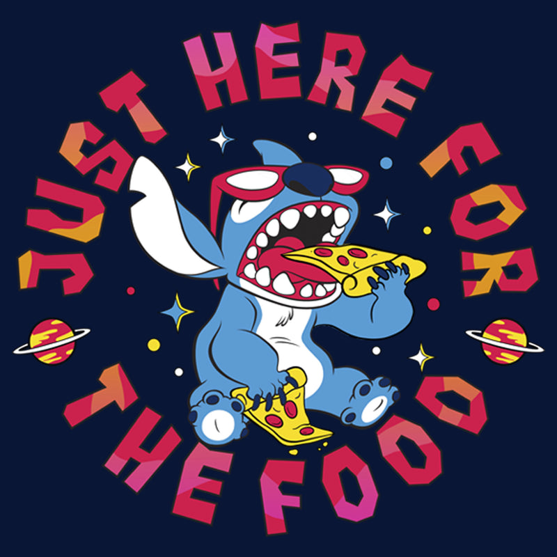 Boy's Lilo & Stitch Just Here for the Food T-Shirt