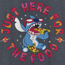 Women's Lilo & Stitch Just Here for the Food Racerback Tank Top