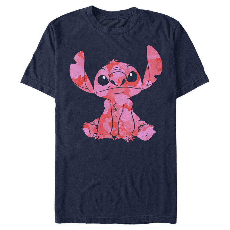 Men's Lilo & Stitch Heart Filled Stitch T-Shirt