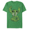 Men's Lilo & Stitch Four-Leaf Clover Fill T-Shirt