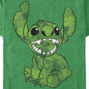 Men's Lilo & Stitch Four-Leaf Clover Fill T-Shirt
