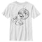 Boy's Lilo & Stitch Moon Sketch Stitch T-Shirt