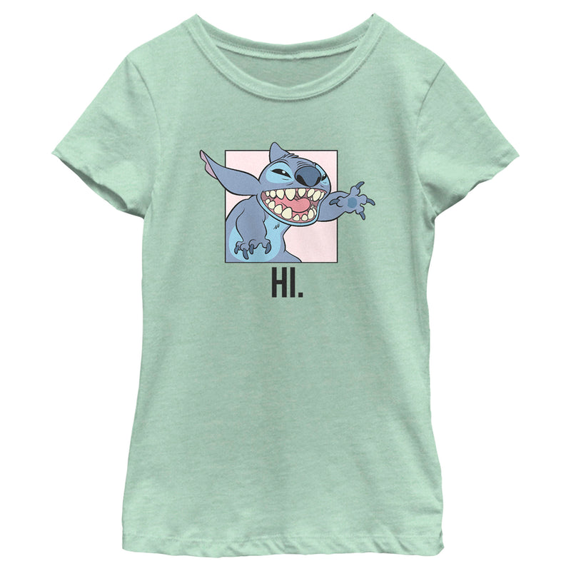 Girl's Lilo & Stitch Hi. Reaching Out Stitch T-Shirt – Fifth Sun