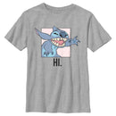 Boy's Lilo & Stitch Hi. Reaching Out Stitch T-Shirt