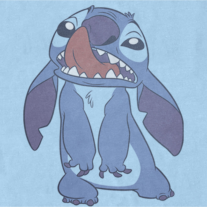 Men's Lilo & Stitch Tongue Out Stitch T-Shirt