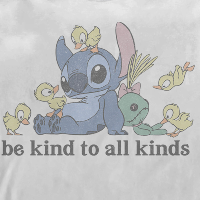 Men's Lilo & Stitch Be Kind to All Kinds Long Sleeve Shirt