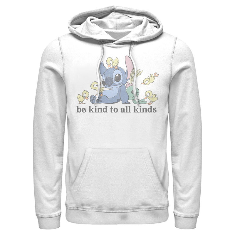 Men's Lilo & Stitch Be Kind to All Kinds Pull Over Hoodie