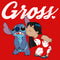 Girl's Lilo & Stitch Gross Kiss T-Shirt