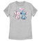 Women's Lilo & Stitch With Angel Couple T-Shirt