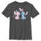 Boy's Lilo & Stitch With Angel Couple T-Shirt
