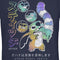 Junior's Lilo & Stitch Ohana Means Family Rainbow Distressed T-Shirt