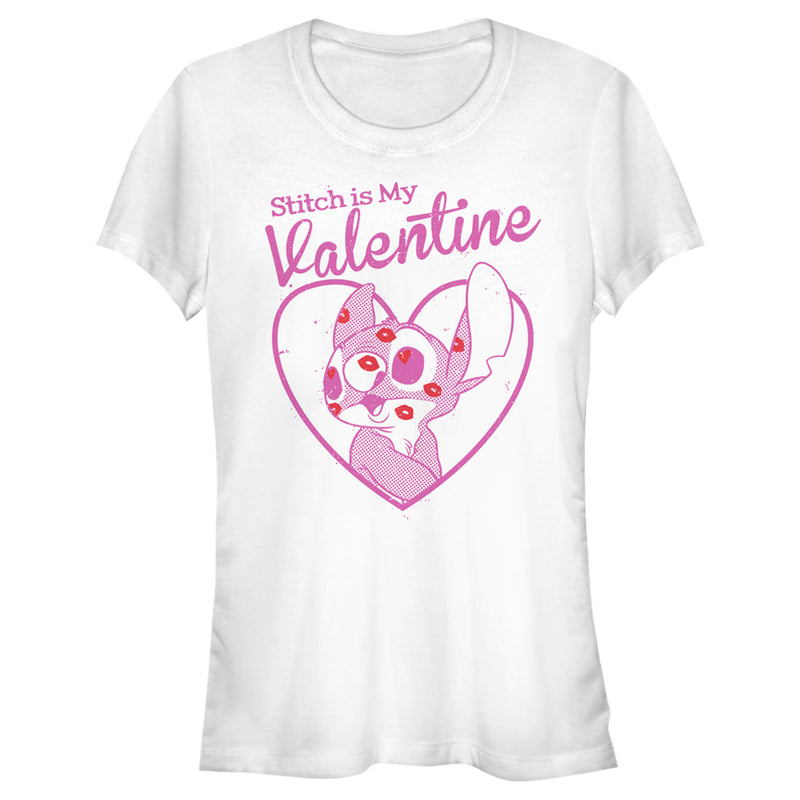 Junior's Lilo & Stitch My Valentine T-Shirt