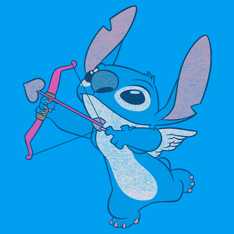 Boy's Lilo & Stitch Cupid Stitch With Heart Arrows T-Shirt