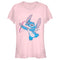 Junior's Lilo & Stitch Love Shot T-Shirt