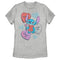 Women's Lilo & Stitch Hearts and Pizza T-Shirt